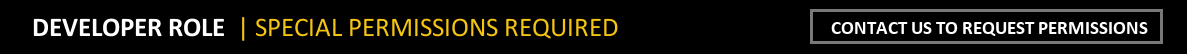 Developer Mode Banner