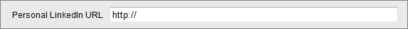 email signature URL fields